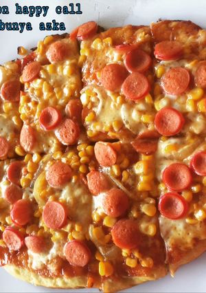 Foto resep Pizza homemade happy cartQlzl
