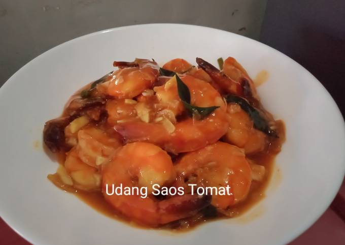 Langkah Mudah Memasak Resep Udang Saos Tomat