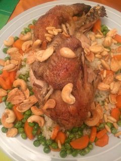 صورة لوصفة رز بالبازيلا والجزر
