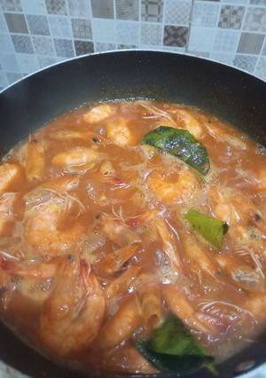 Foto resep Udang Saos Padang