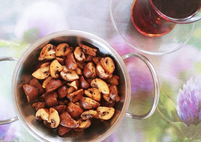 Ini dia! Bagaimana cara bikin Oseng Jamur Kancing Ala Turki dijamin sesuai selera