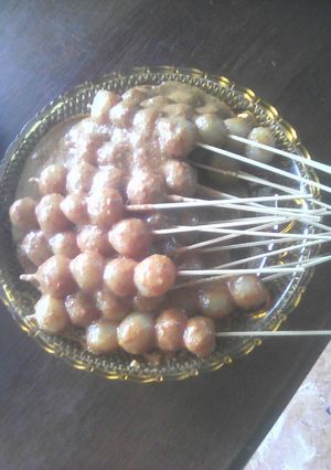 Foto resep Sate cilok bumbu seblak mantappp