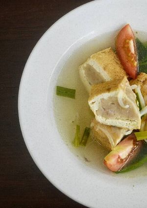 Foto resep Tahu Bakso Kuah
