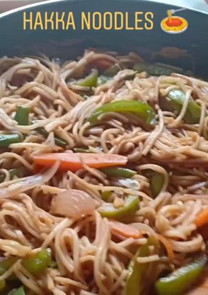 A picture of Hakka Noodles.