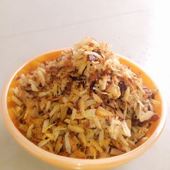 A picture of Coconut Flakes(kwakumeti).