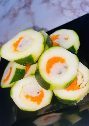 Una foto de Sushi de Pepino