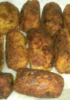 Una foto de Croquetas de papa