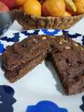 Brownies de avena y chocolate sin azúcar