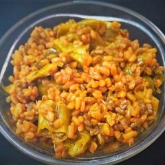 A picture of Fenugreek Pickle (Hurbe ka Achar Sindhi Style).