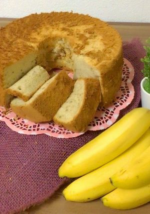 Foto resep Banana 🍌 Chiffon Cake