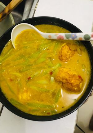 Foto resep 17. Gulai Telur Labu