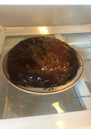 Una foto de Pastel de chocolate