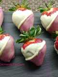 Fresas bañadas de chocolate