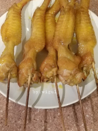 Anti Ribet, Buat 18.Sayap ayam panggang bumbu madu(BBQ HONEY CHICKEN WINGS) Ekonomis Untuk Dijual