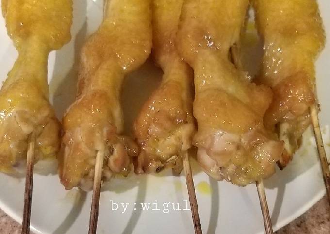 18.Sayap ayam panggang bumbu madu(BBQ HONEY CHICKEN WINGS)