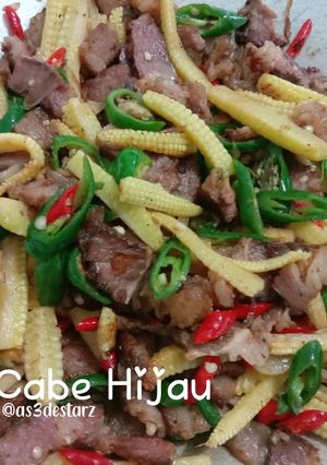 Foto resep Sei Cabe Hijau