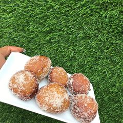 A picture of Plantain Puffs.