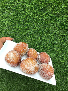 A picture of Plantain Puffs.