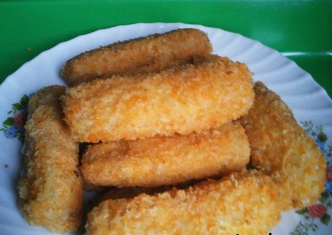 Pisang goreng tepung panir