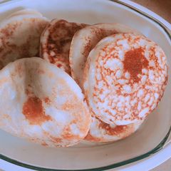 A picture of Fluffy Cheese Masa(Rice pan cake).