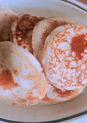 A picture of Fluffy Cheese Masa(Rice pan cake).