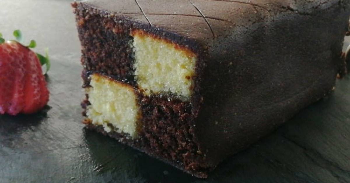 Gateau Damier Chocolat Vanille Gateau Damier Chocolat Vanille