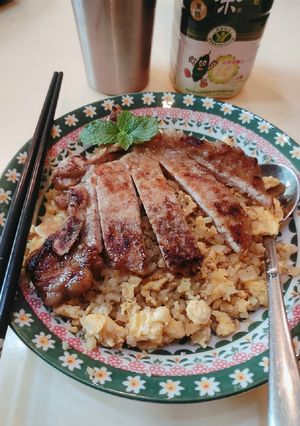花椰菜米蛋炒飯 的食譜成品照片