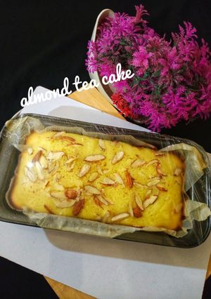A picture of Almond tea cake (whitout oven).