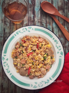 Foto resep Nasi goreng dg bumbu dasar merah