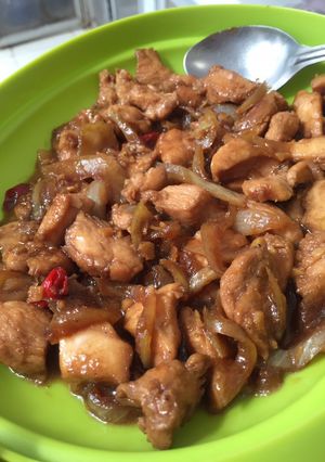 Foto resep Ayam teriyaki ala hokben simple