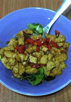 Foto resep Oseng tempe asem manis