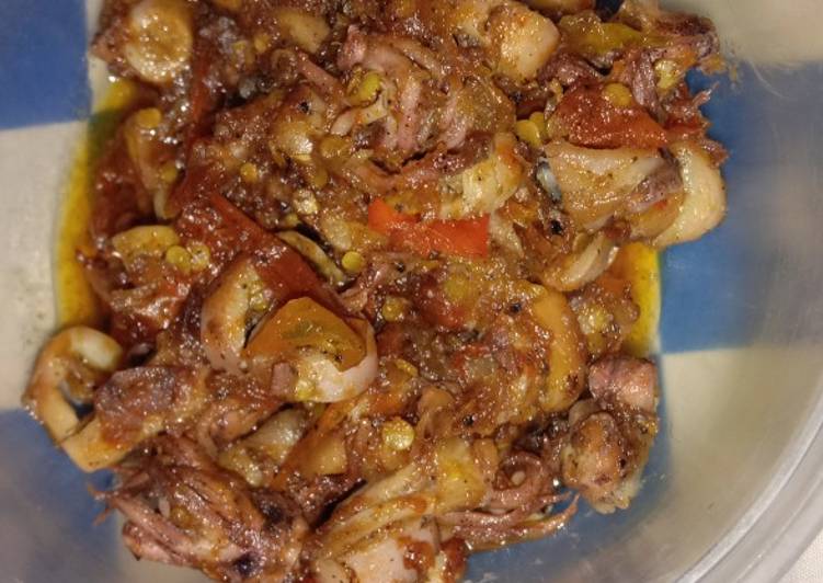 Sambel cumi anak kost