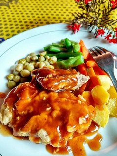 Foto resep Steak sapi (goreng tepung) rumahan sedap