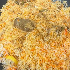 Moms famous mutton biryani A picture of Moms famous mutton biryani.