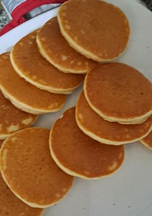 Una foto de Los mini panqueques
