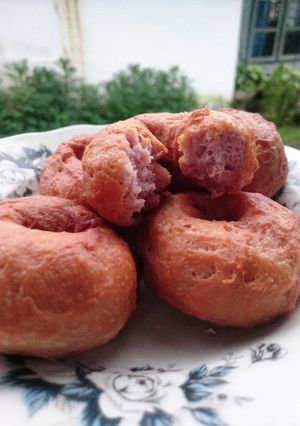 Foto resep Donat Ubi Ungu