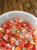 Home made sun dried tomato prep