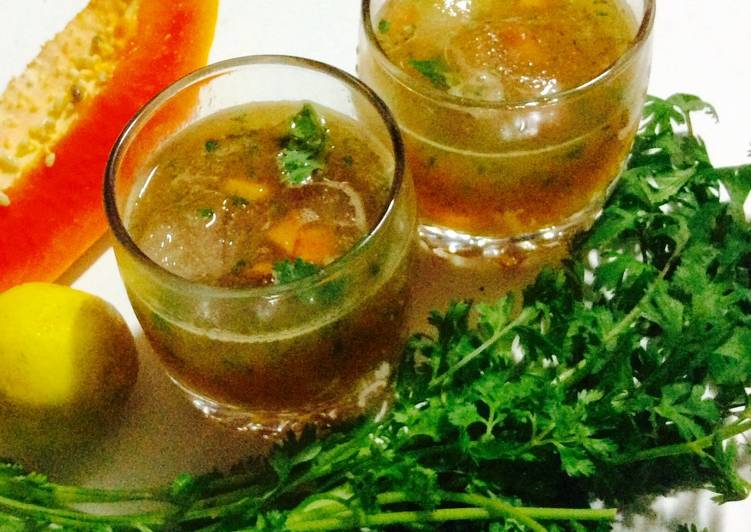 Simple Way to Prepare Any-night-of-the-week Papaya Lemonade