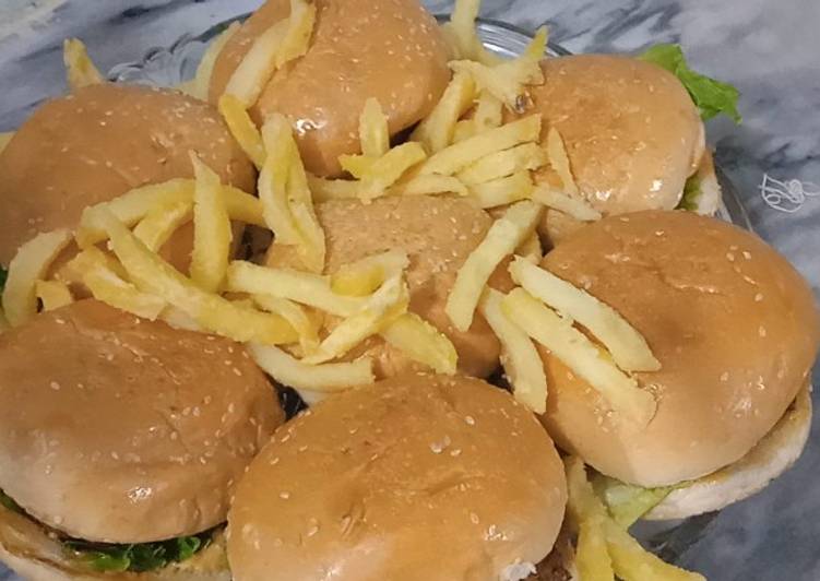 Recipe of Quick Burger lajawab