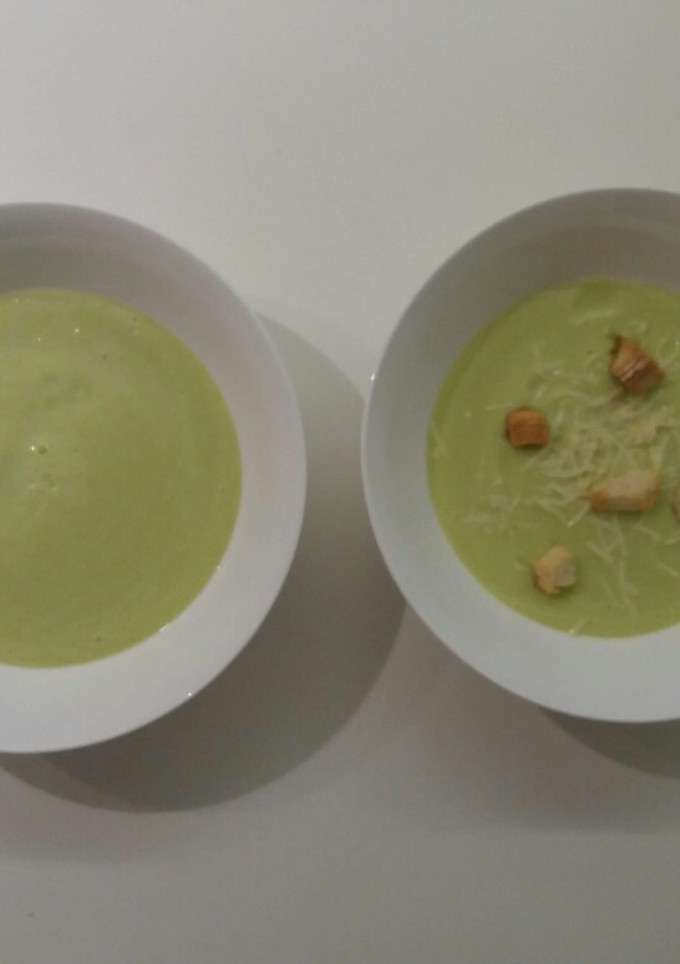 Una foto de Puré de calabacín en 5 min