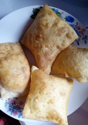 A picture of Yummy madazi#wheat flour challenge#.