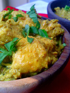 A picture of Chicken Korma.