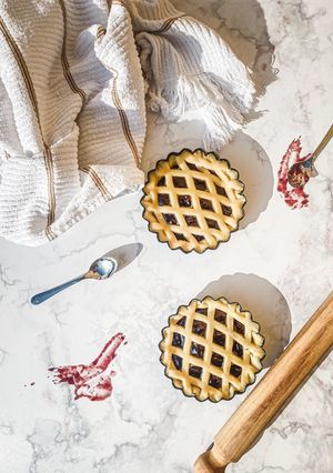 Foto di 💜 Crostatine con marmellata ai frutti di bosco 💜