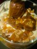 Easy Twix caramel apple parfait