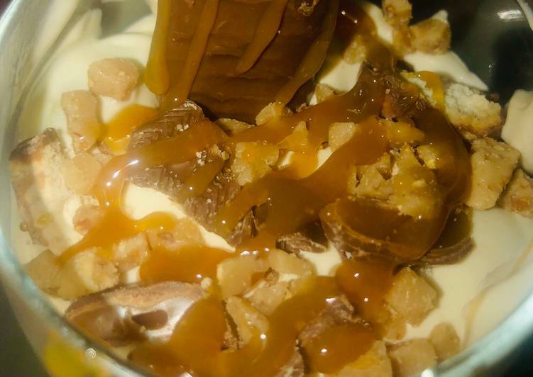 Steps to Prepare Award-winning Easy Twix caramel apple parfait | This is Recipe So Favorite You Must Attempt Now !!