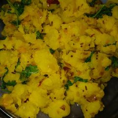 A picture of Aloo bhaji.