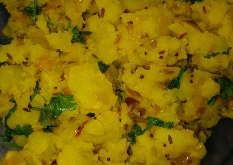 Steps to Make Super Quick Homemade Aloo bhaji