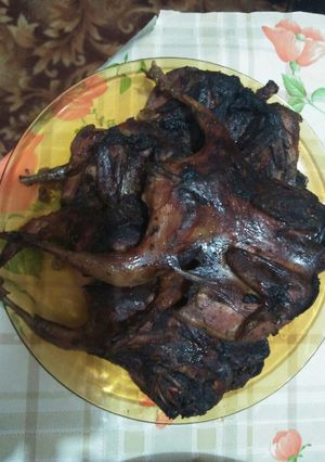 صورة لوصفة سمان مشوي