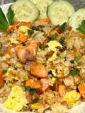 Salmon Fried Rice
