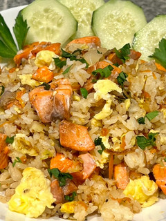 Foto resep Salmon Fried Rice